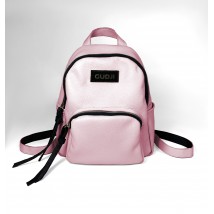 Жіночий рюкзак з натуральної шкіри ALISON, рожевий