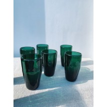 Smaragdglas aus gehärtetem Glas
