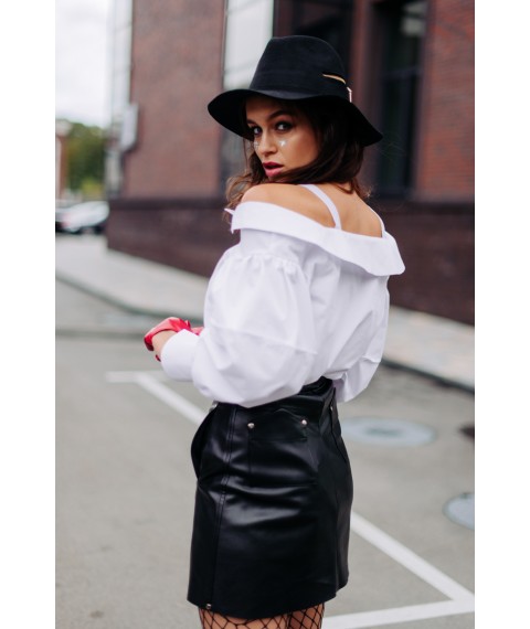 Off The Shoulder White Blouse