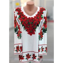  'The shirt is embroidered with handmade bead