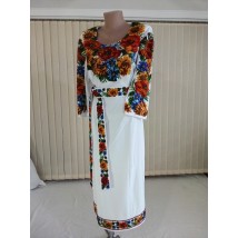  Handmade beaded dress.