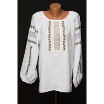  Women's shirt embroidered with thread