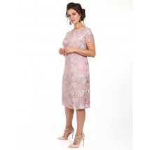 Платье женское розовое вечернее короткое Modna KAZKA MKENG0969