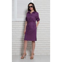 Платье женское льняное фиолетовое летнее Modna KAZKA MKBT9791-1