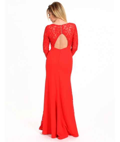 Платье женское красное вечернее Modna KAZKA MKENG2161