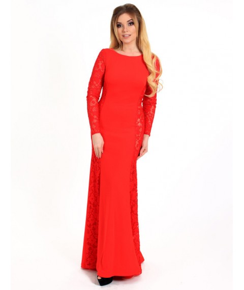 Платье женское красное вечернее Modna KAZKA MKENG2161 42