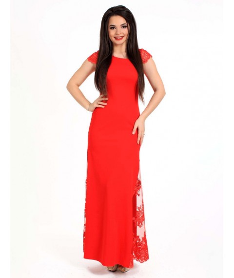 Платье женское красное вечернее Modna KAZKA MKENG2180 44