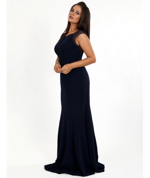 Платье женское синее вечернее Modna KAZKA MKENG2286