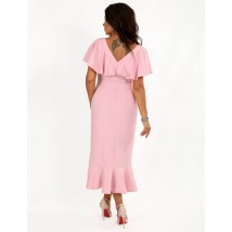 Платье женское розовое вечернее Modna KAZKA MKENG3080-3