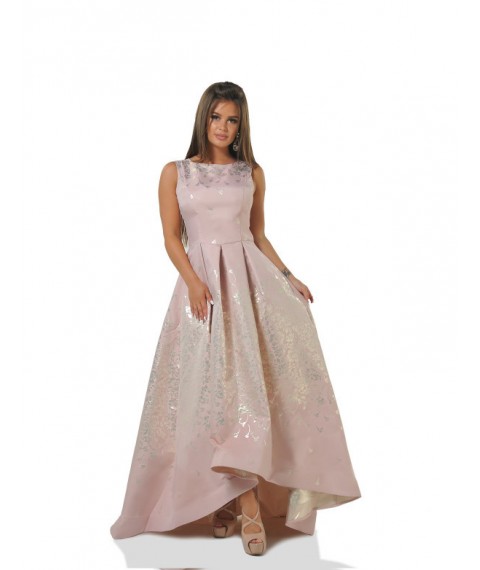Платье женское розовое вечернее Modna KAZKA MKENG2255-2 46