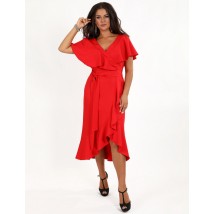 Платье женское красное вечернее Modna KAZKA MKENG3080-4 52