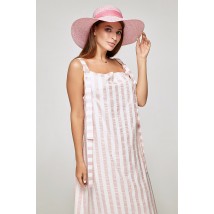 Шляпа с полями женская розовая Modna KAZKA MKSHА-256