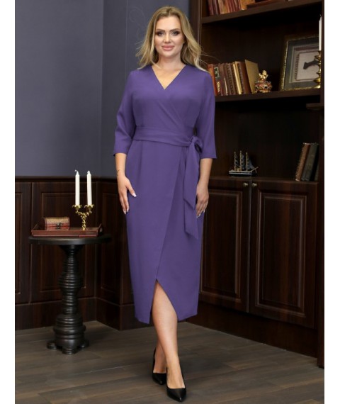 Платье женское темно-фиолетовое вечернее Modna KAZKA MKENG2142D