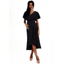 Платье женское чёрное вечернее Modna KAZKA MKENG3080-5 48