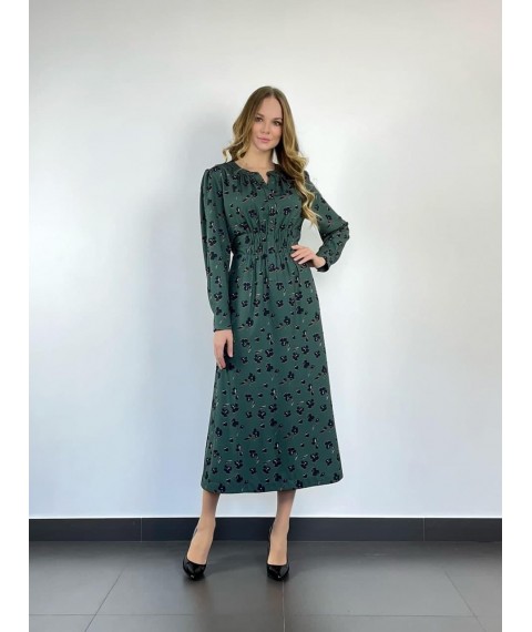 Платье женское миди зеленое Modna KAZKA Дженіфер 52