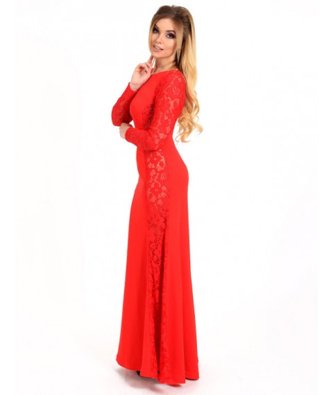Платье женское красное вечернее Modna KAZKA MKENG2161 44
