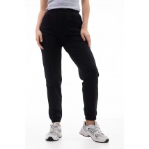 Спортивные штаны женские джоггеры черные Modna KAZKA MKAR32701-1 46