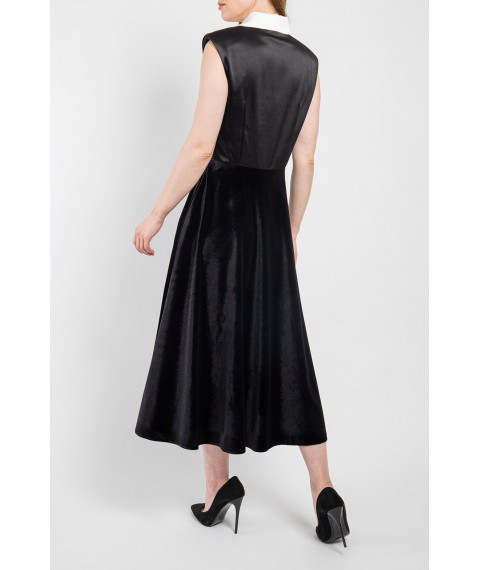 Платье женское нарядное миди черное Modna KAZKA Скарлет MKSN2257-01