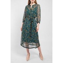 Платье женское зеленое дизайнерское Дженифер Modna KAZKA MKPR1120-20