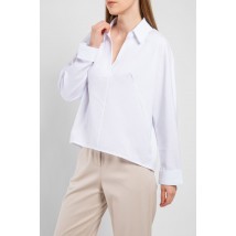 Блуза женская свободного кроя белая Modna KAZKA MKAZ6303-1