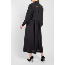 Платье женское миди черное Мелодия Modna KAZKA MKPR2110-1 52