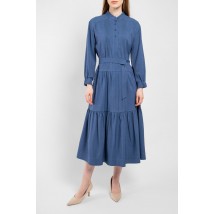 Платье женское миди синее Марианна Modna KAZKA MKPR2109-1 52