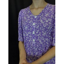 Платье женское летнее короткое лиловое Modna KAZKA MKAZ6049-3 42