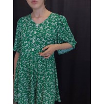 Платье женское летнее короткое зеленое Modna KAZKA MKAZ6049-4 48