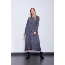 Платье дизайнерское нарядное женское серое Modna KAZKA Гранд МКPR9911-1