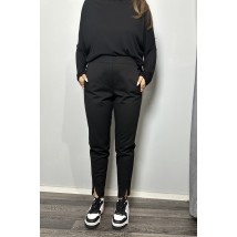 Спортивные штаны женские черные Modna KAZKA MKNK2044-1 50