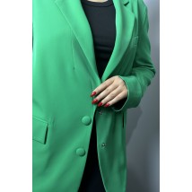 Жакет женский оверсайз удлиненный зеленый Modna KAZKA MKTRG0562-74