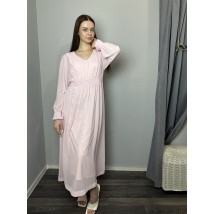 Платье нарядное женское летнее пудровое Весна Modna KAZKA MKPR140723-1 44