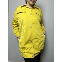 Куртка женская желтая осенняя Modna KAZKA MKTRG3522 46