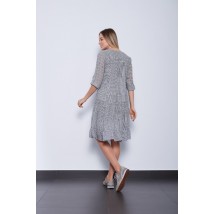 Платье серое "Алиса" Modna KAZKA MKPR1123-20 50
