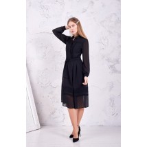 Платье Ника черное миди Modna KAZKA MKPR801 46