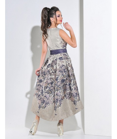 Платье женское фиолетовое вечернее Modna KAZKA MKENG2197 42