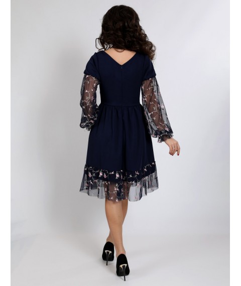 Платье женское темно-синее вечернее Modna KAZKA MKENG1043 40