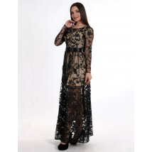 Платье женское чёрное вечернее Modna KAZKA MKENG2158 42