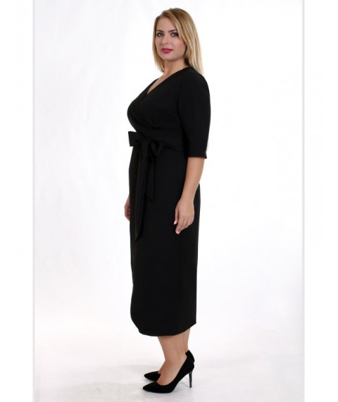 Платье женское чёрное вечернее Modna KAZKA MKENG2142-1 44