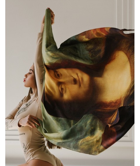 Платок женский "Мона Лиза" Modna KAZKA MKRM069-3 One size