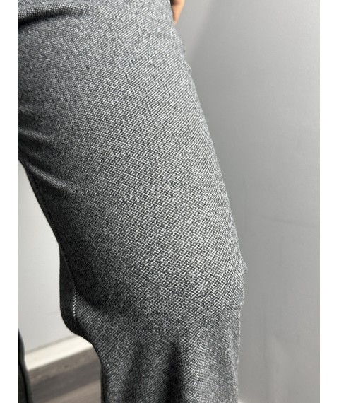 Женские зимние брюки большого размера чёрные Modna KAZKA MKJL1108110-1 50