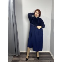 Платье женское миди синее "Даша" Modna KAZKA MKPR2118-4 50