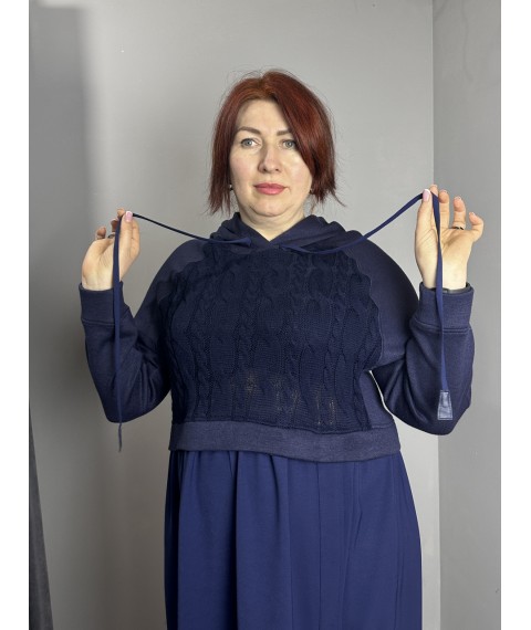 Платье женское миди синее "Даша" Modna KAZKA MKPR2118-4 50