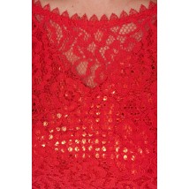 Платье женское вечернее красное с открытой спиной Modna KAZKA MKRM445 44
