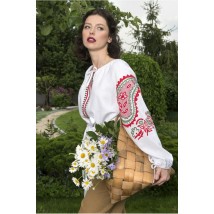 Вышитая женская вышиванка свободна с орнаментом MKSMV108/148 SEAM