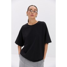 Футболка женская ARjen MKAR69181-8 чёрного цвета базовая
