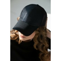 Бейсболка унисекс черная с сеткой KENT&AVER MKKT0003-1-3