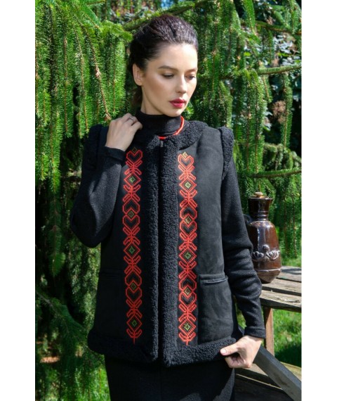 Жилет из экодубляжа женская MKSMV140/914 короткая