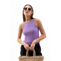 Майка женская в рубчик сиреневая Modna KAZKA MKAR32732-5 44