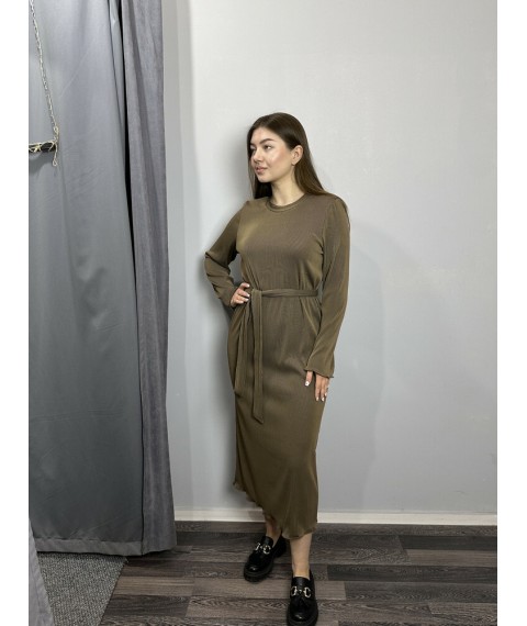 Женское платье коричневое миди J.LONDON MKJL75030